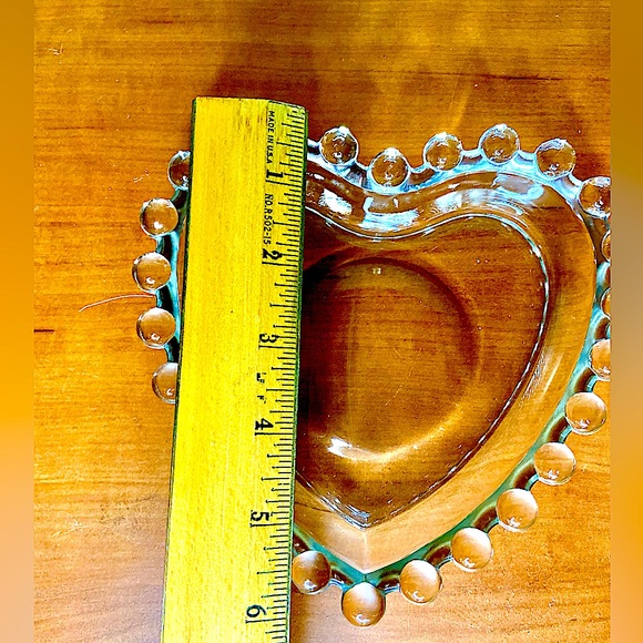Set of 2 Vintage/Antique Candlewick Heart Candy Dishes 💘 Valentine’s Day Gift! - Picture 8 of 12